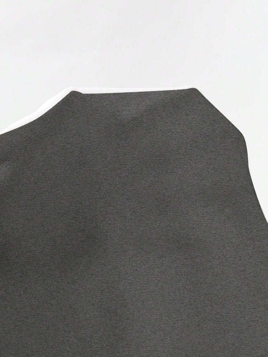 Blusa com Decote V Elegante