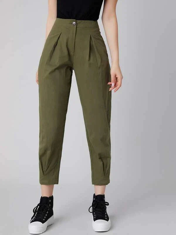 Calça Beatriz Verde Militar / Pp (Xs)