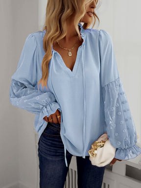 Blusa Bianca Azul Bebê / P (S)