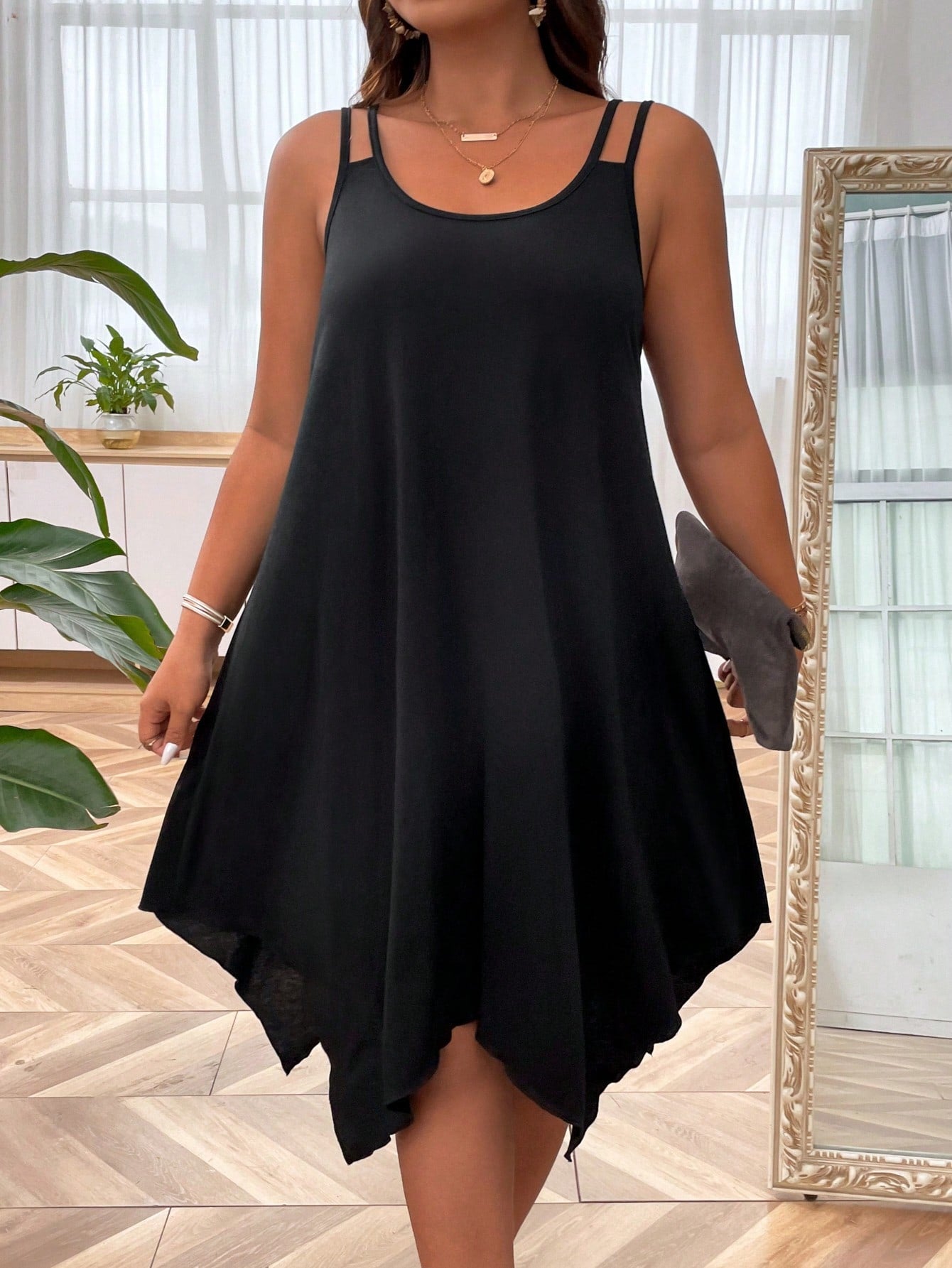 Vestido Once Plus Size Preto / 0Xl