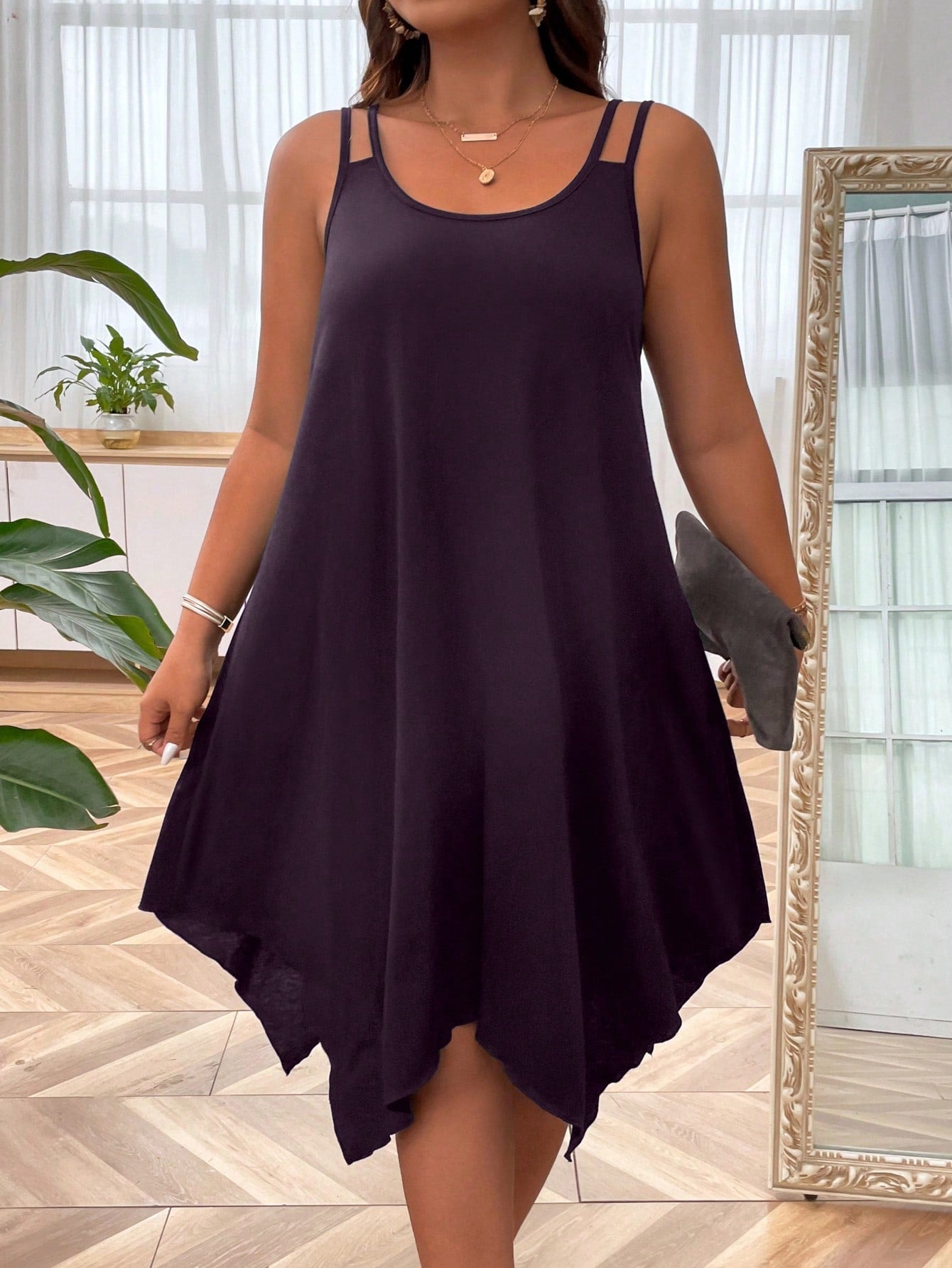 Vestido Once Plus Size Roxo / 0Xl