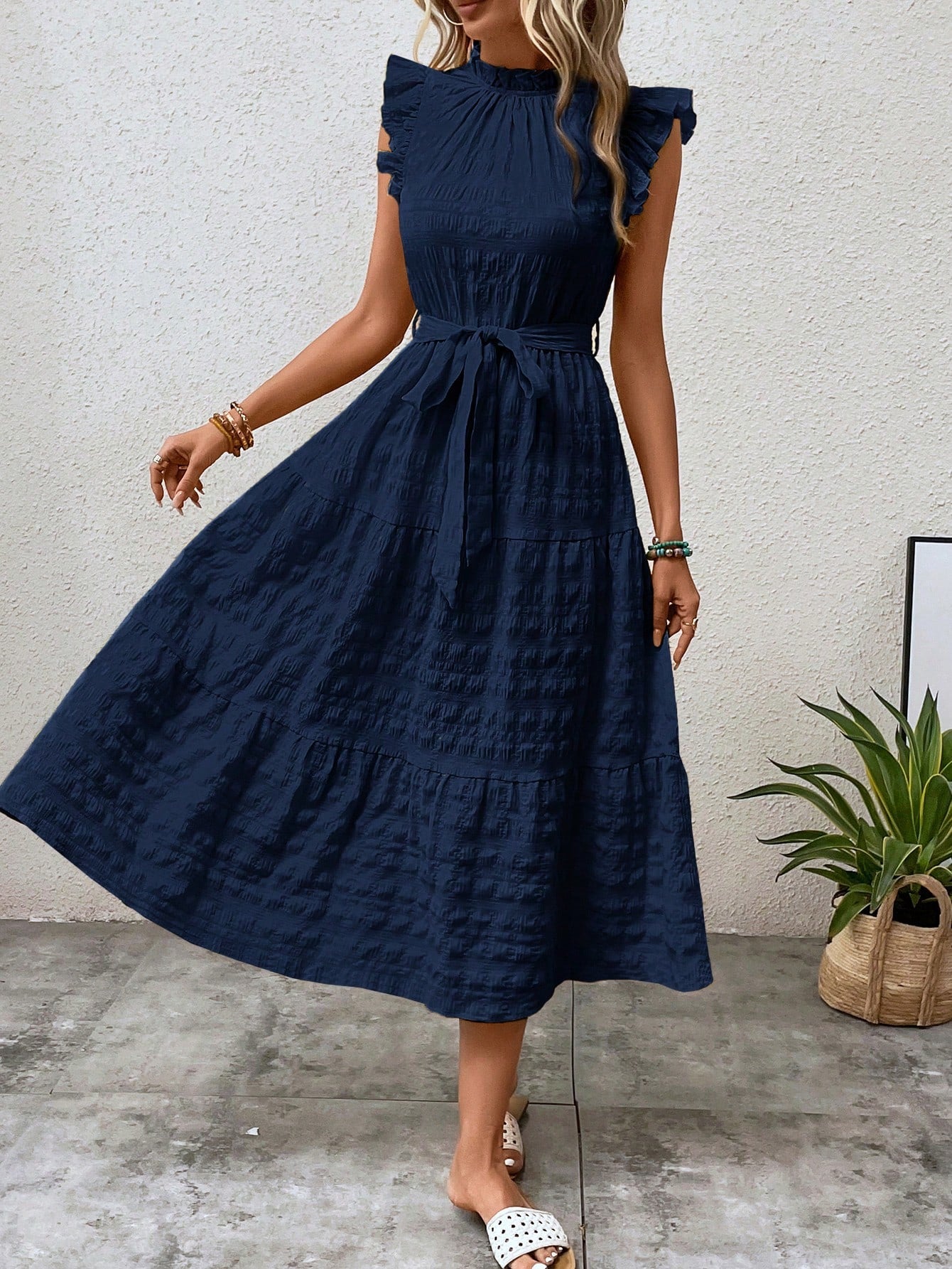 Vestido Luna S / Azul Marinho