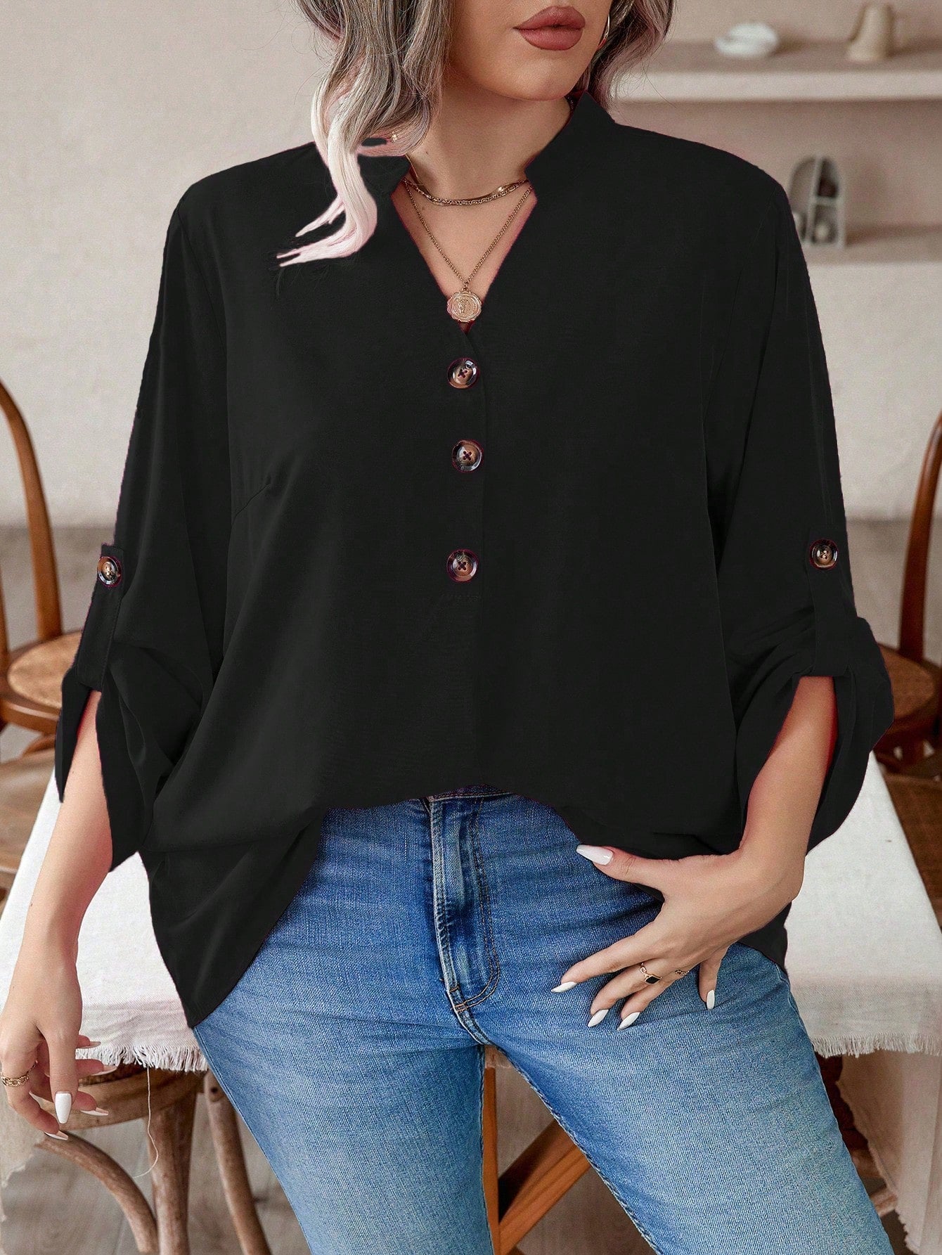 Blusa Manavi Plus Size