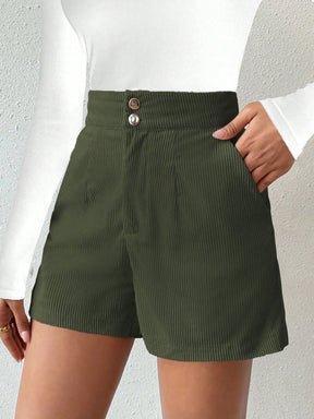 Short Lady Verde Militar / Pp (Xs)