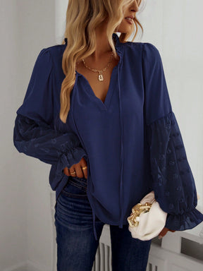 Blusa Bianca Azul Marinho / P (S)