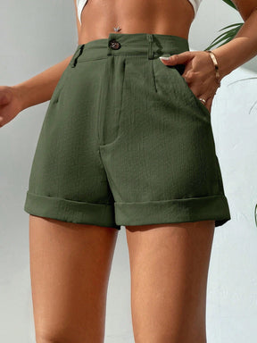 Short Rosalia Verde Militar / Ppp (Petite Xxs)