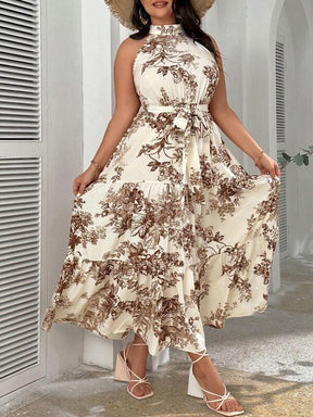 Vestido Tulum Plus Size Damasco / 0Xl