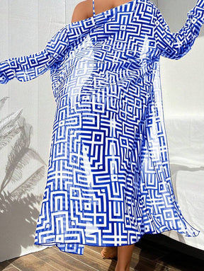 Conjunto Praia Mykonos - 3 Peças