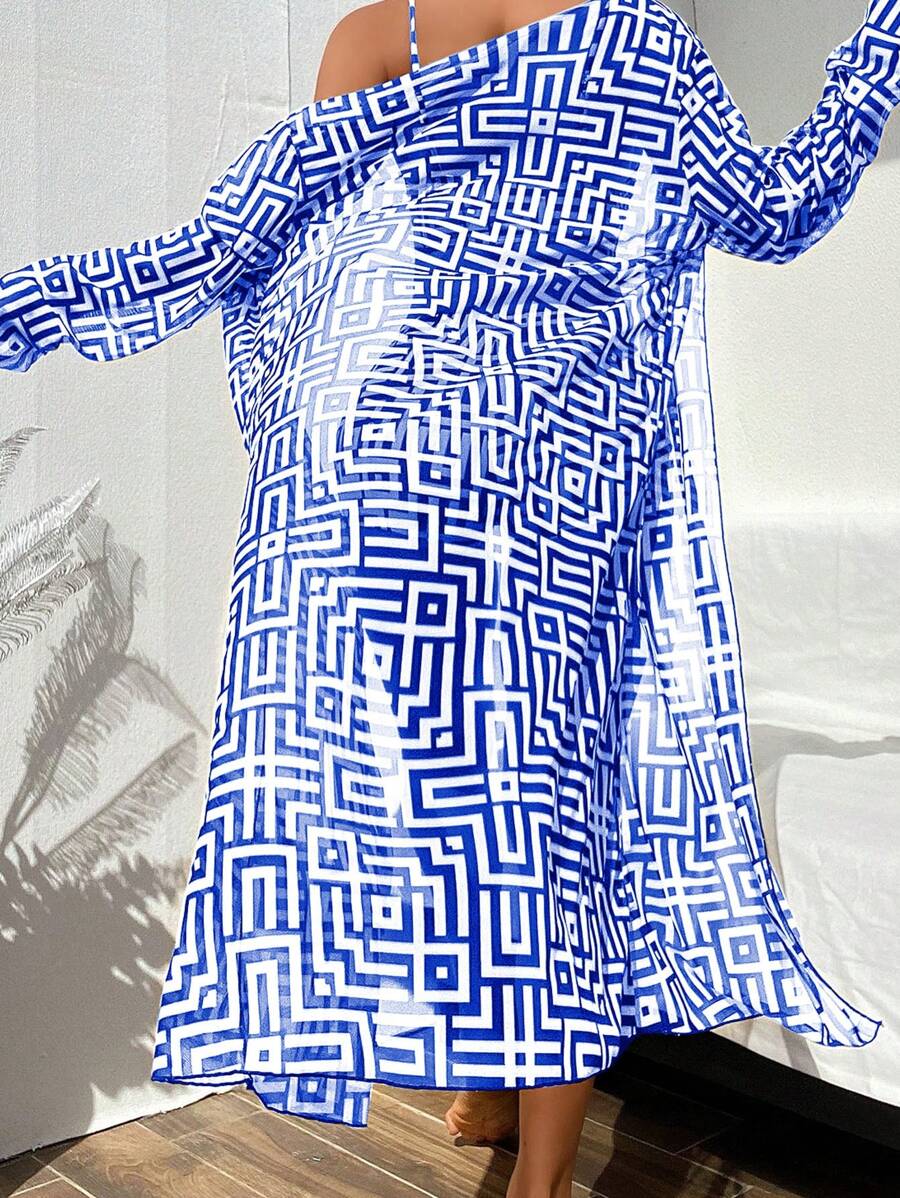 Conjunto Praia Mykonos - 3 Peças