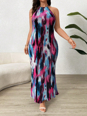 Vestido Feeling Plus Size Multicolorido / 0Xl