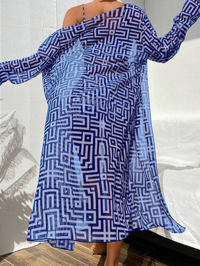 Conjunto Praia Mykonos - 3 Peças