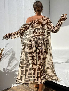 Conjunto Praia Mykonos - 3 Peças