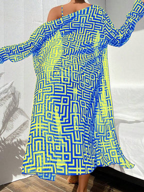 Conjunto Praia Mykonos - 3 Peças