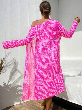 Conjunto Praia Mykonos - 3 Peças