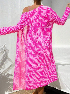 Conjunto Praia Mykonos - 3 Peças